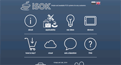 Desktop Screenshot of isokpos.com