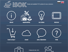 Tablet Screenshot of isokpos.com